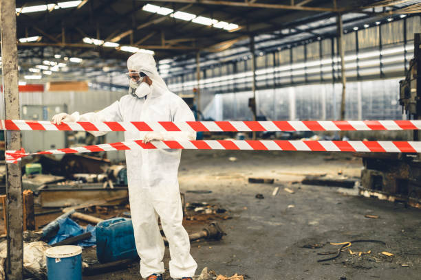 Professional Drug Lab Cleanup technician working in Pine, AZ